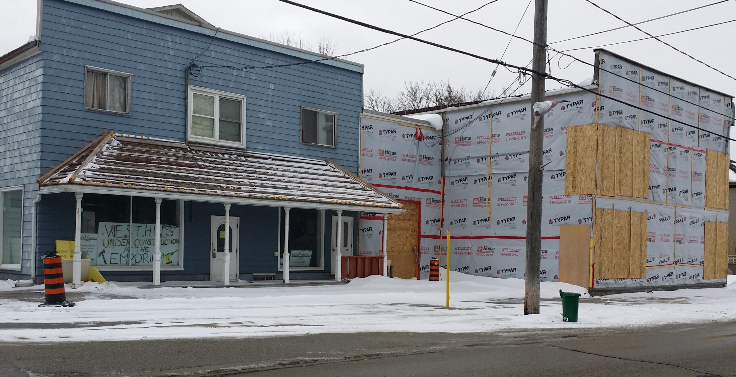 Transforming an abandoned building into a ministry center